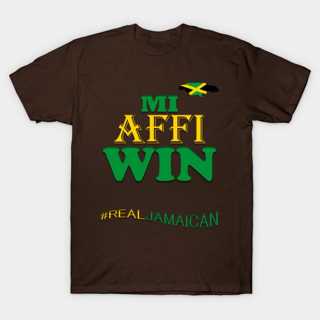 Jamaica Slogan, Jamaican T-Shirt by alzo